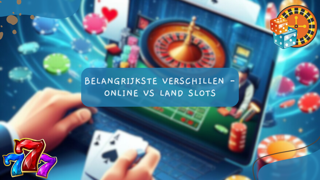 Belangrijkste verschillen - Online vs Land Slots